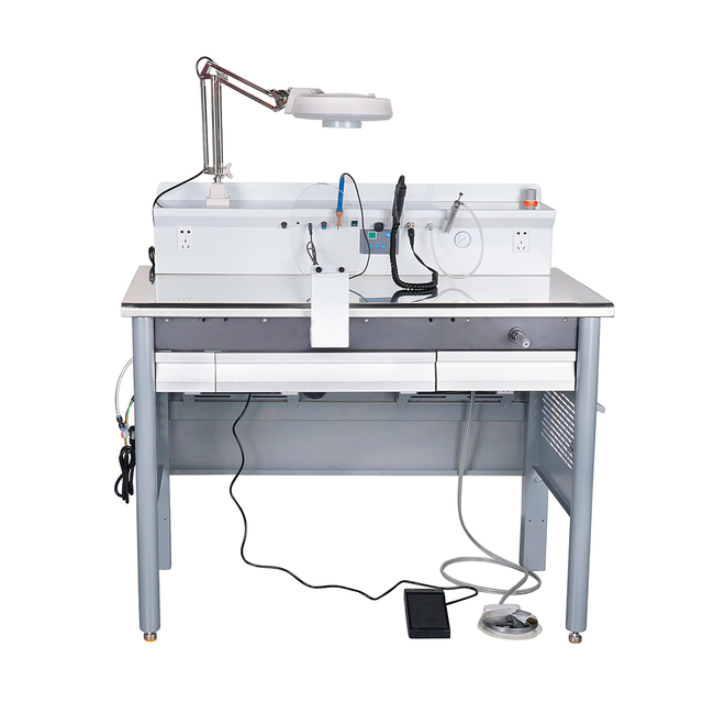 R-306 - многофункциональный зуботехнический стол, 1 рабочее место | SREFO (Китай)