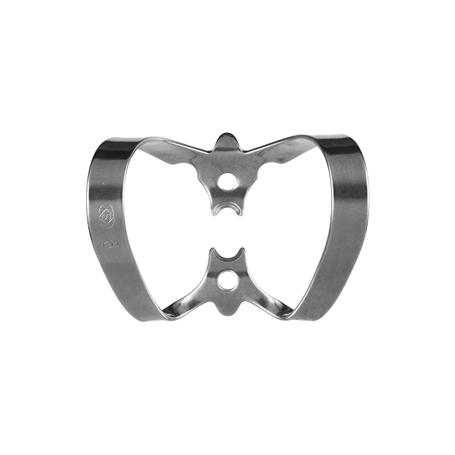 Кламмер для раббердама №9 в форме бабочки | Dentech Corporation (Япония)